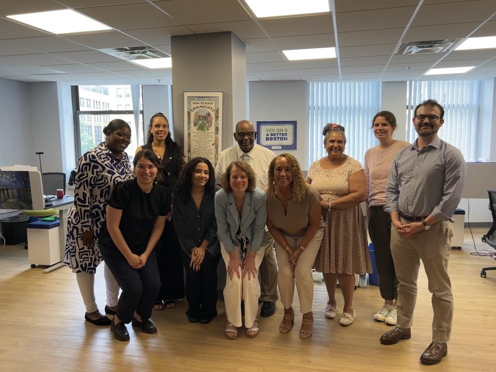 LISC AmeriCorps Cohort and LISC MA Staff at MACDC